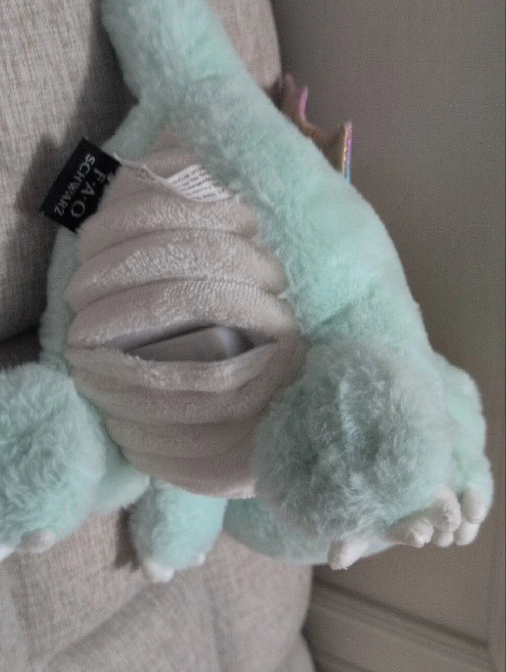 FAO Schwartz Light Up Projection Unicorn Plush Toy Stuffed Animal